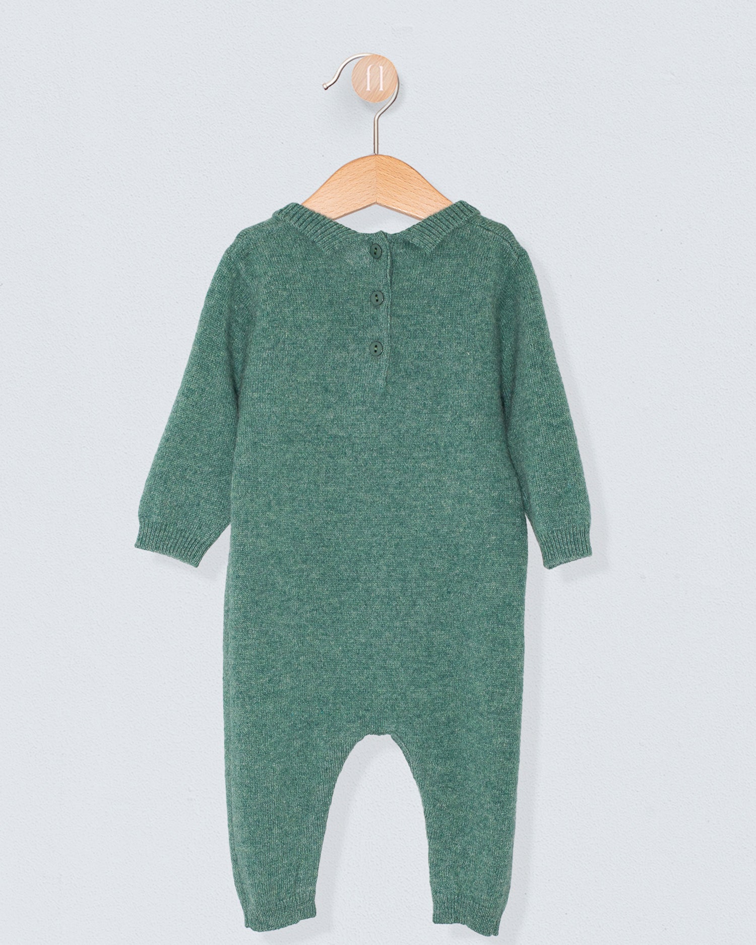 Laurent Hunter Cashmere Dachshund Romper